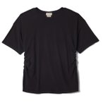 Brixton - Women's Carefree Organic Garment Dyed Cinch Tee - T-Shirt Gr L schwarz