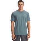 UNDER ARMOUR Herren Kurzarm SPORTSTYLE LC SS, Größe S in Grau