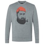 super.natural - Sailor Crew - Merinoshirt Gr 52 - L grau