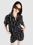 Iriedaily Lucie Hemd off black Gr. M