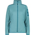 CMP Damen Strick Fleece Jacke (Größe 3XL, tuerkis)