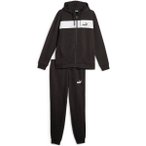 PUMA Herren Sportanzug FZ Panel Tracksuit - Overh, Größe S in Schwarz