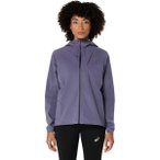 ASICS Damen Jacke METARUN WATERPROOF JACKET, Größe M in Grau