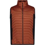 CMP Herren Weste MAN VEST HYBRID, Größe 48 in Rot