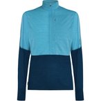 Icebreaker 200 Realfleece Descender Half Zip  Herren  Longsleeves blau Größe X