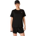 ASICS Damen T-Shirt CORE SS TOP, Größe L in Schwarz