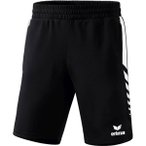 ERIMA Herren Six Wings Worker Shorts, Größe S in Schwarz