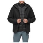 Mammut - Treeline 3 in 1 Hardshell Hooded Jacket - Doppeljacke Gr XXL schwarz