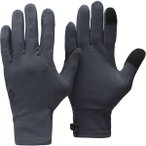 BLACK DIAMOND Herren Handschuhe MIDWEIGHT WOOL LINERS, Größe XL in Grau