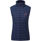 Mountain Equipment Earthrise Weste Damen  Isolationswesten blau Größe XXL Trek