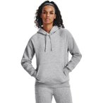 UNDER ARMOUR Damen Kapuzensweat UA RIVAL FLEECE HOODIE, Größe XL in Silber