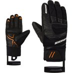 Ziener Ganiel-Z Hd  Herren  Fingerhandschuhe schwarz Größe S Trekking  Elastis