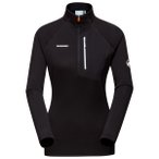 Mammut - Women's Aenergy Light Midlayer Half Zip Pull - Fleecepullover Gr M schw
