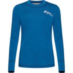 Vaude Monviso Wool II  Damen  Langarm Unterhemden blau Größe XS Trekking  Elas