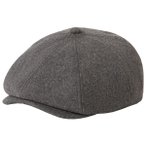 Brixton - Brood Flannel Snap Cap - Cap Gr XS grau