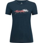 McKINLEY Damen Shirt Shane TEE W, Größe 44 in Blau