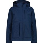CMP Zip   Damen  Doppeljacke blau Größe M Trekking  Winddicht Wasserabweisend