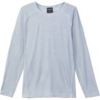 NNORMAL Bekleidung Merino Long Sleeve, Größe S in Blau