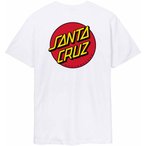Santa Cruz Classic Dot Chest  Herren  T-Shirts weiss Größe L Lifestyle Hautfre