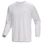 Arc'teryx - Kragg SL Cotton L/S - Longsleeve Gr XL grau/weiß