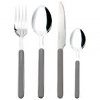 Brunner - Delice - Besteck-Set Gr 16 Pieces grau/weiß