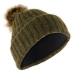 P.A.C. - Women's Jona Pompom Beanie - Mütze Gr One Size oliv