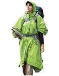 Sea To Summit - Vielseitige wasserfeste Jacke - Poncho-Tarp Thermocolle Green f�