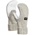 Ortovox - Classic Wool Mitten Leather - Handschuhe Gr Unisex S grau