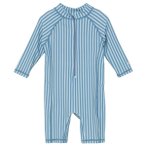 Huttelihut - Kid's Swim Suit L/S UV60 - Lycra Gr 74 blau/türkis
