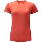 DEVOLD Breeze Merino 150 T-Shirt Wmn - Funktionsshirt coral S
