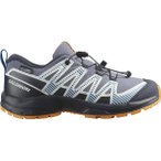 SALOMON Kinder Trekkinghalbschuhe SHOES XA PRO V8 WP J Grisai/Dark B/Turme, Grö