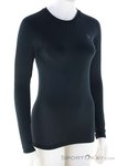 Odlo Performance Warm Base Layer Damen Funktionsshirt-Schwarz-L