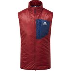 Mountain Equipment Oreus Weste Herren  Kunstfaserwesten rot Größe L Trekking  