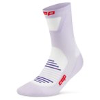 CEP - Women's Pro Run Ultralight Socks Mid Cut - Laufsocken  IV weiß