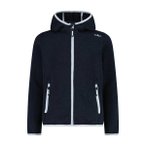 CMP Kinder Kapuzensweats lg.Arm Ki KID G JACKET FIX HOOD, Größe 128 in Schwarz