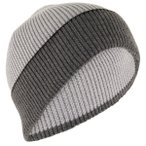 P.A.C. - Blocwul Beanie - Mütze Gr One Size grau