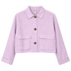 Mazine - Women's Short Linen Jacket - Freizeitjacke Gr M rosa