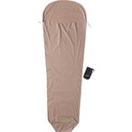 COCOON Organic Cotton MummyLiner - Reiseschlafsack earth
