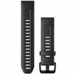 Garmin Quickfit-Armband 20mm Silikon ( Schwarz one size Größe,)