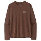 Patagonia - L/S Cap Cool Daily Shirt Cloud Crag - Funktionsshirt Gr XS braun