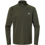 Descente Classic T-Neck Herren Funktionsshirt ( Oliv 54)