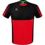 ERIMA Kinder Shirt SIX WINGS t-shirt function, Größe 128 in Rot