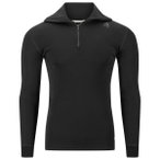 Aclima - Warmwool Polo - Merinopullover Gr XL schwarz