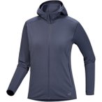 Arc'teryx Damen Kyanite LT Hoodie Jacke (Größe XS, blau)