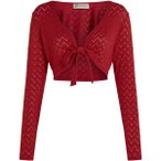 O'NEILL Damen Shirt O'RIGINALS KNOTTED L/SLV, Größe M in Rot