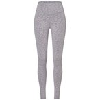 Mandala Monoprinted Tights Damen  Yogahose grau Größe XS Yoga  Elastisch