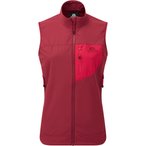 Mountain Equipment Echo Weste Damen  Softshellwesten rot Größe S Trekking  Kle