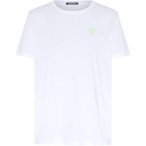CHIEMSEE T-Shirt Kurzarmshirt mit Retro-Print im Rücken, Größe S in Weiß