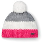 Eisbär - Kid's Star Pompon Mütze Gr 55 cm - 7-8 Years weiß