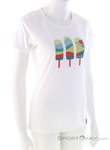 La Sportiva Icy Mountains Damen T-Shirt-Weiss-M